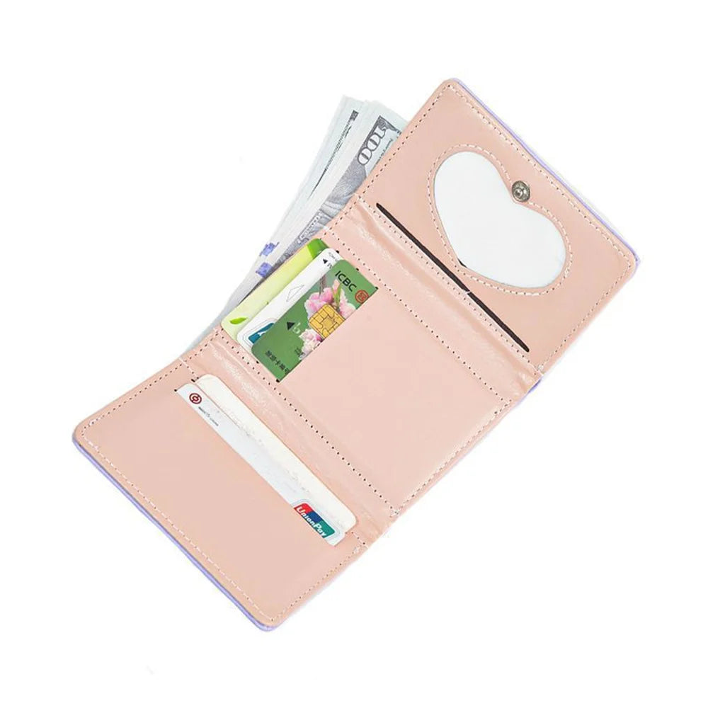 Cute 3-Layer Mini Wallet