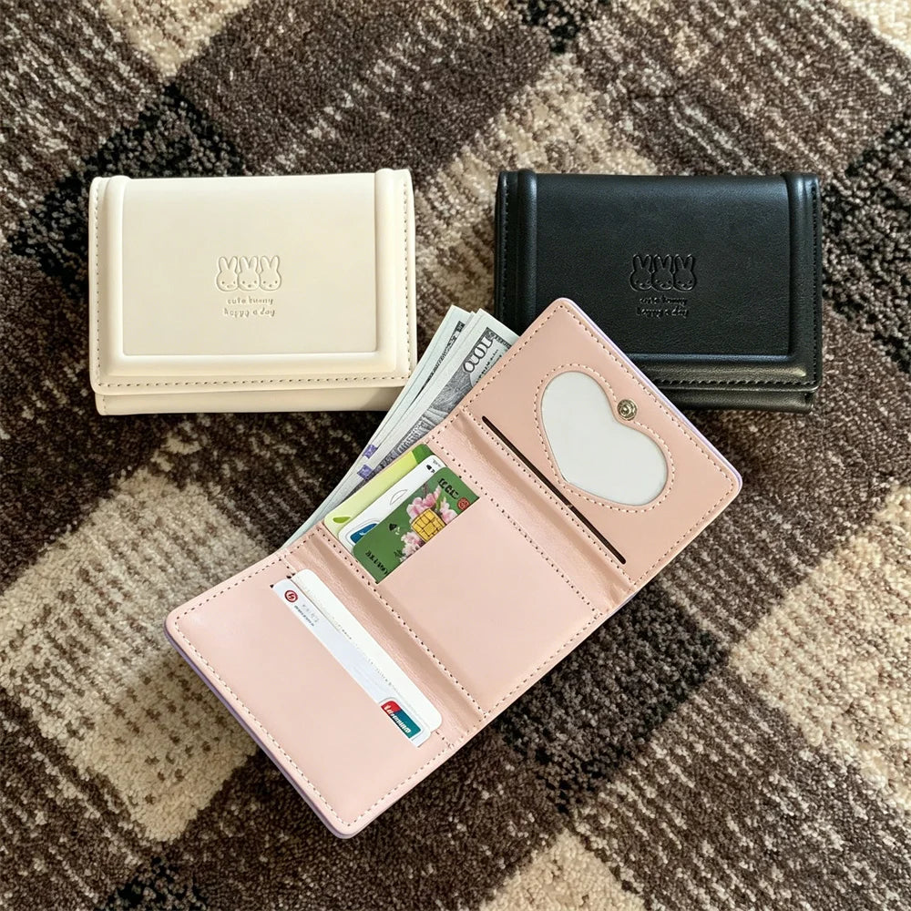 Cute 3-Layer Mini Wallet